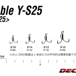 Decoy Treble Y-S25 8 Decoy Treble Y-S25 -Deutschland Darts Verkaufs-Shop DTYS2510r 3