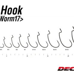 Decoy Worm 17kg Hook -Deutschland Darts Verkaufs-Shop DW17KG1r 4