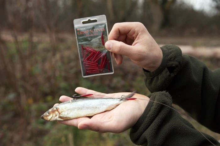 Drennan E-SOX Crimp Sleeves-Camo Brown 4 Drennan E-SOX Crimp Sleeves-Camo Brown – Bild 2