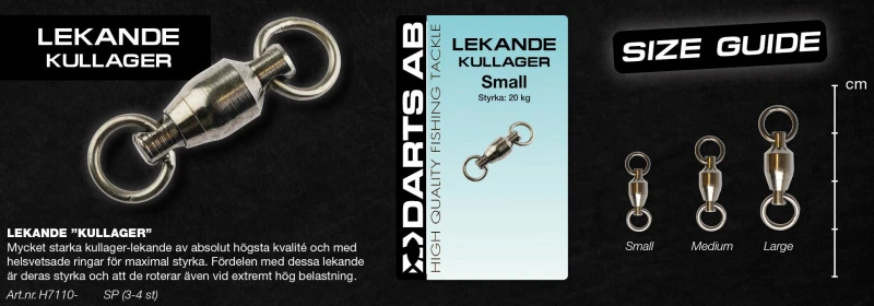 Darts Kugellagerwirbel 4 Darts Kugellagerwirbel – Bild 2