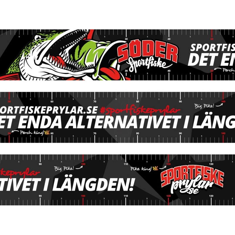 Messaufkleber 135cm Söder Sportfiske 4 Messaufkleber 135cm Söder Sportfiske – Bild 2