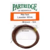 Partridge Bauer Pike Leader Wire 20lb - Brown -Deutschland Darts Verkaufs-Shop PH AW49 20 5B 1