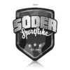Söder Sticker Shield - Silver -Deutschland Darts Verkaufs-Shop SSS SILVER 1